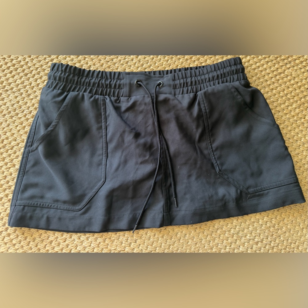 Jag Black Drawstring Waist Shirt Size Small